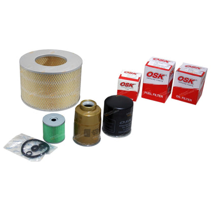 Filter Kit Air Oil Fuel for Landcruiser 1HZ 75-80 Series 1PZ
