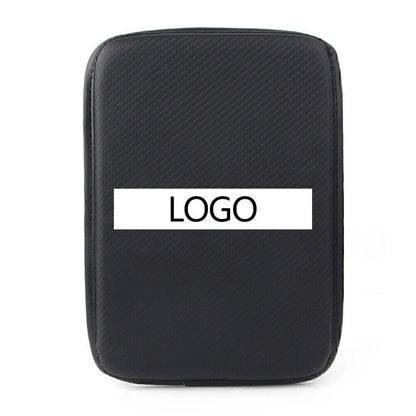 Carbon Center Console Armrest Cushion Mat Pad Cover for Mercedes-Benz