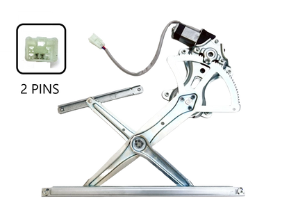Front Right Window Regulator W/ Motor 2 Pins for Toyota Corolla (2000–2007)