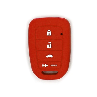 Red Key Cover Housing Protector for Honda Accord CR-V HR-V Civic (2016-2023)