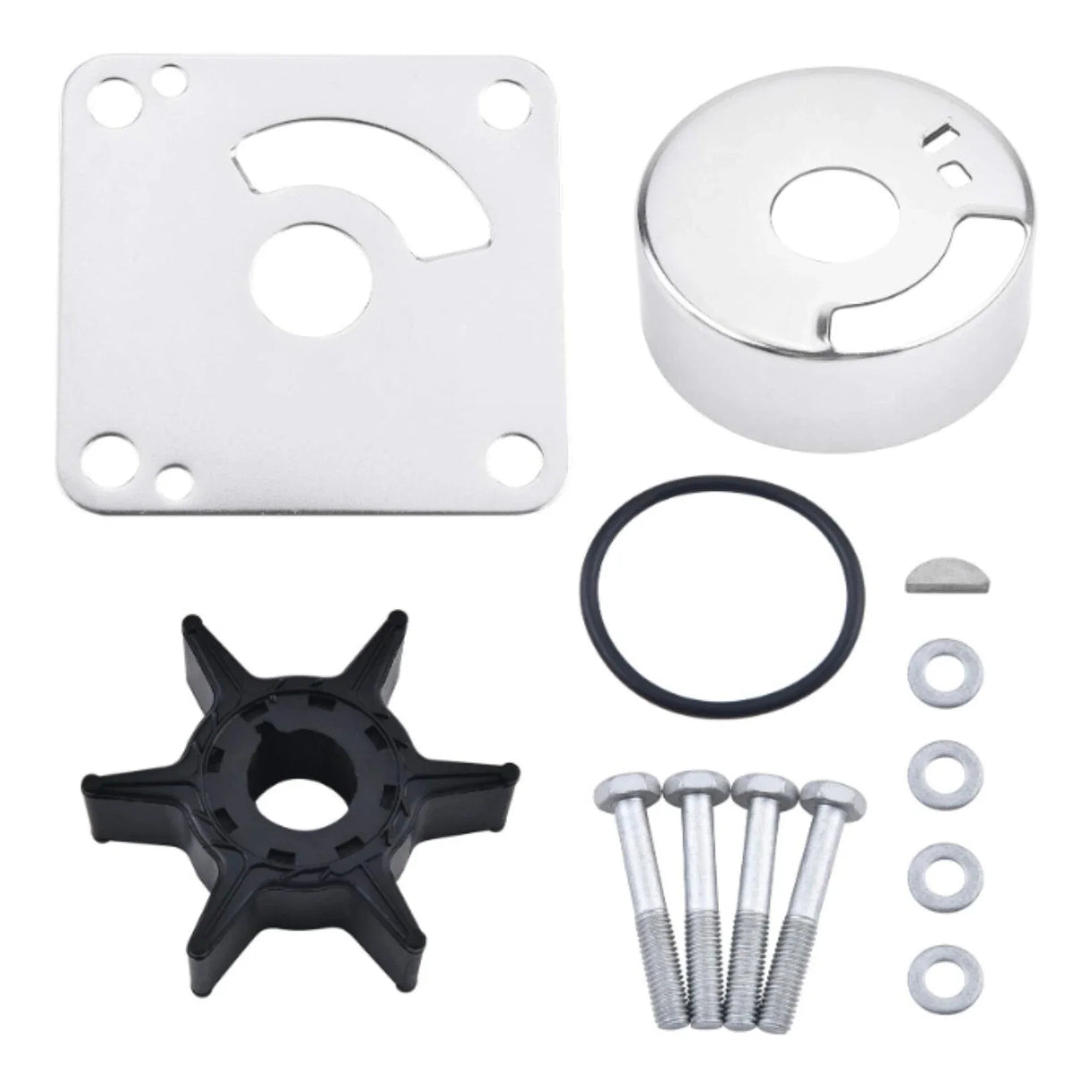 Water Pump Impeller Kit for Yamaha 20-25HP Outboards