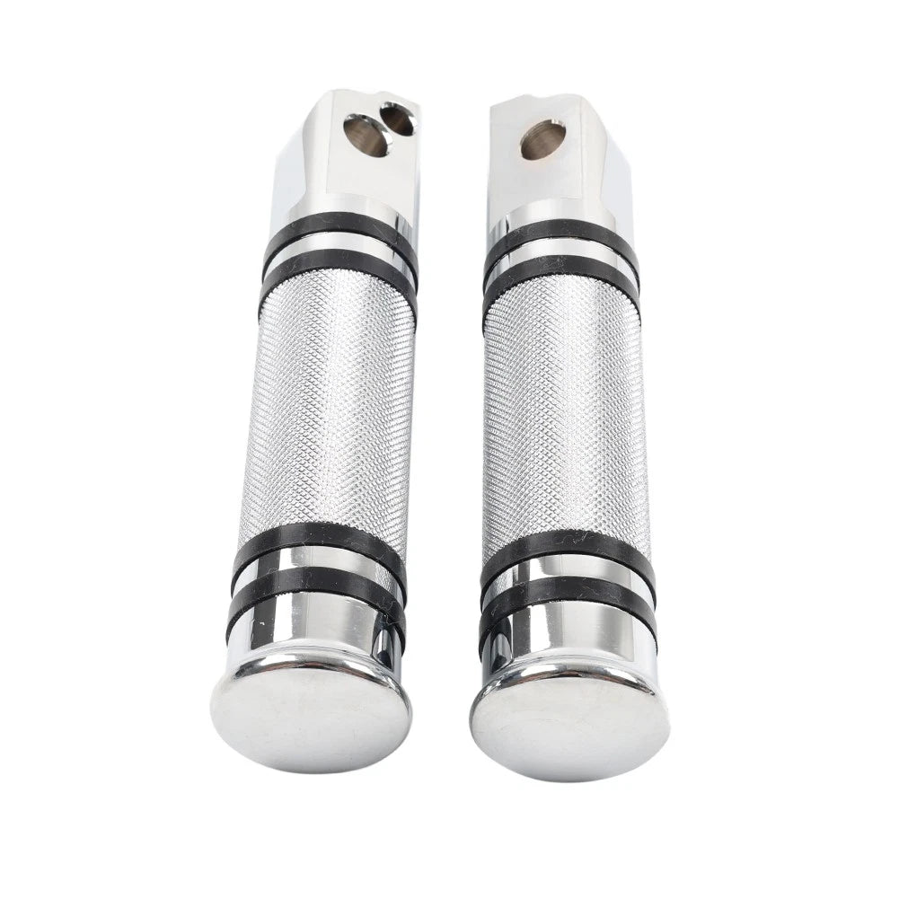 Rear Footboards Pegs for Harley Softail Fat Boy Breakout 2018-2023 Chrome