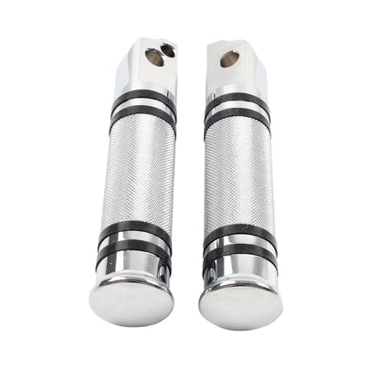 Rear Footboards Pegs for Harley Softail Fat Boy Breakout 2018-2023 Chrome