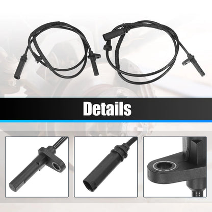 2 x Rear ABS Wheel Speed Sensors for BMW X6 3.0L (2008-2014)