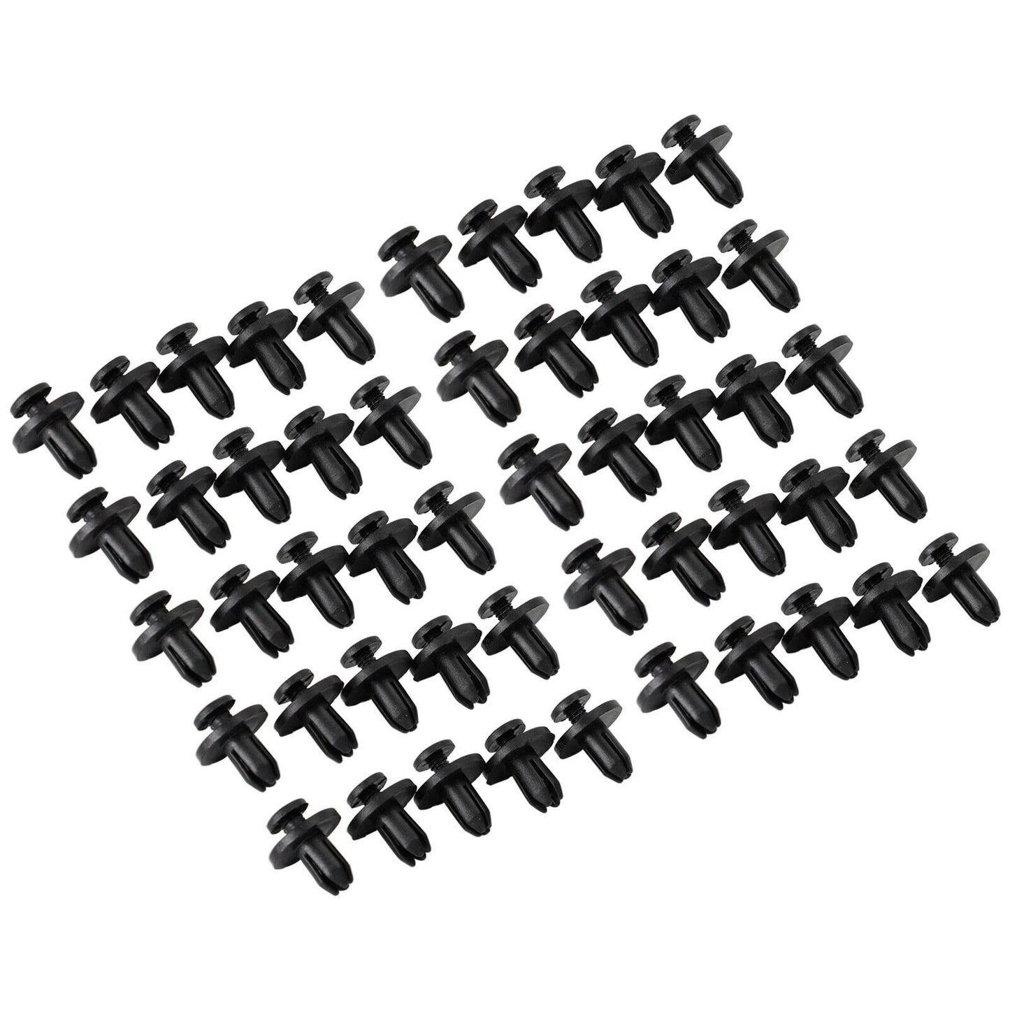 6mm Mounting Fairing Clips for Motorcycle, Car, Scooter, Moped, Quad, ATV