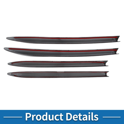 4 Pcs Headlight Trim Bezels for Mercedes-Benz GLC Class (2016-2023)