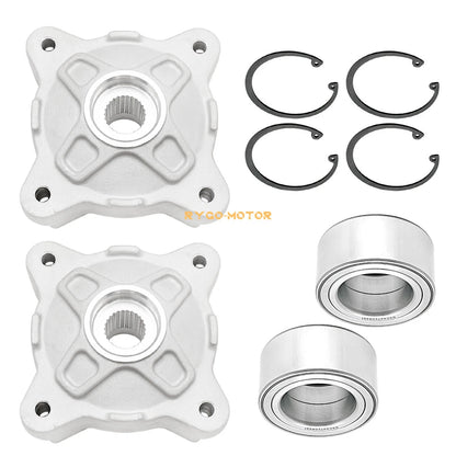 Front wheel hubs & bearings & studs for Polaris RZR 800 RZR S 800 (2008–2014)