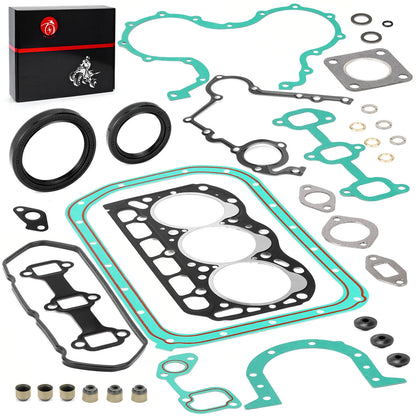 Gaskets Seals Rebuild Kit for Kawasaki Mule 2510 3010 4010 Diesel (2002–2010)