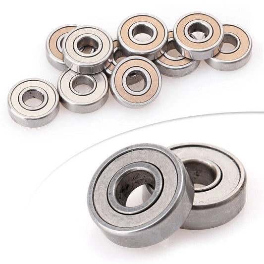 10 x 5 x 13 x 4mm Open Miniature Ball Bearings for 695ZZ Motor Spinner
