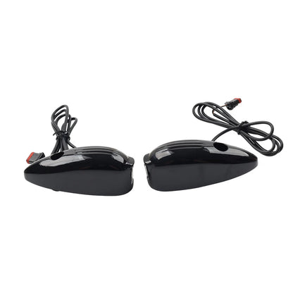Front Turn Signal Light Black for Harley Road Glide FLTRX FLTRU FLTRK (2015-2024)