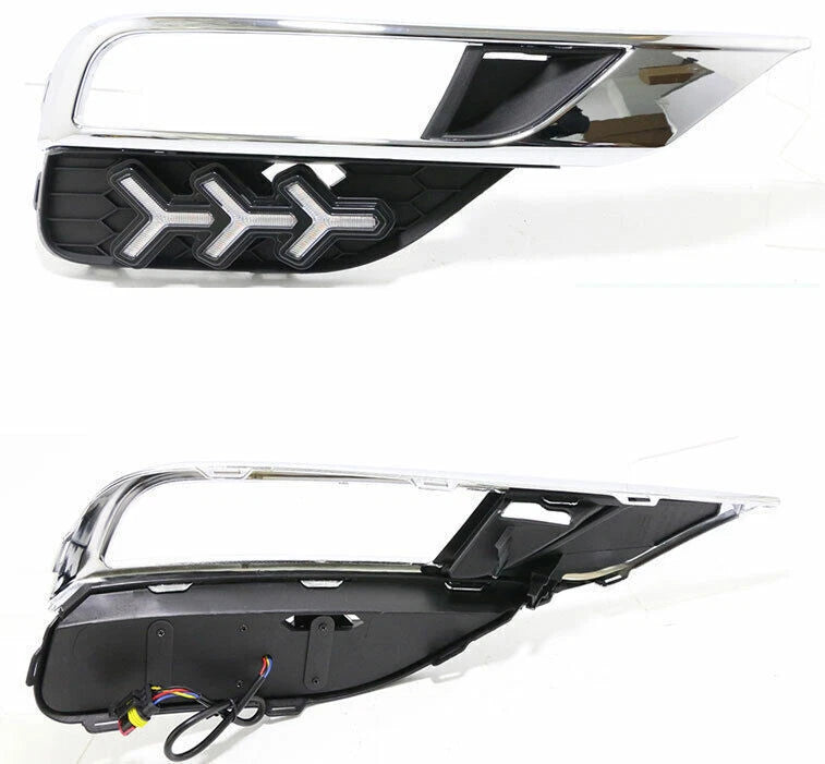 LED DRL Fog Light Lamps 2 x For Honda CR-V 2015-2016