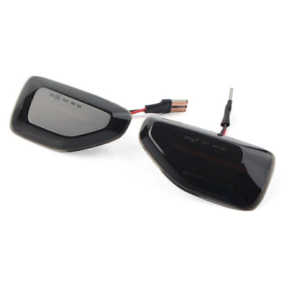 Smoked LED Side Marker Turn Signal Lights for Dacia Logan II, Sandero II (2012-2020)
