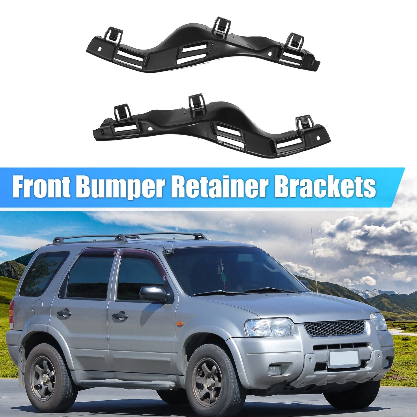 Front Bumper Mounting Support Bracket for Ford Escape (2001-2007)