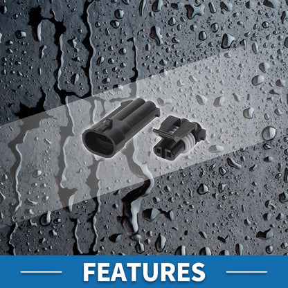 2 Pin Temperature Sensor Waterproof Connector for Chevy