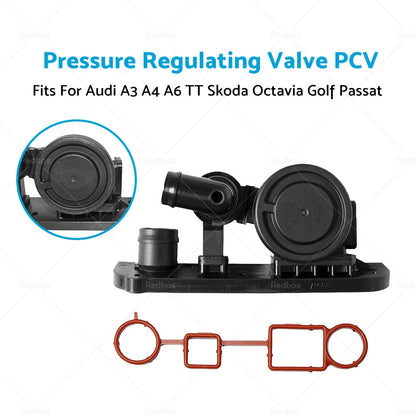 Pressure Regulating Valve PCV for Audi A3 A4 A6 TT Skoda Golf Passat