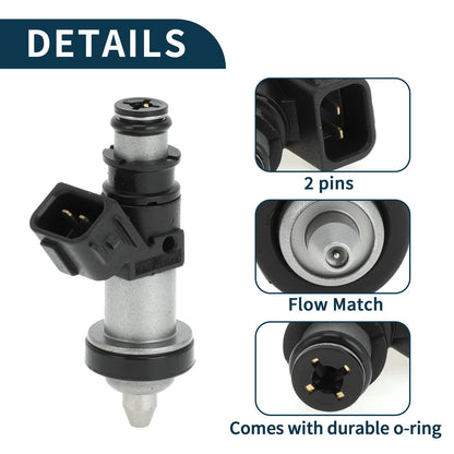 Fuel Injector for Honda CR-V 2.0 (1999-2001) - 1 x Black Injector