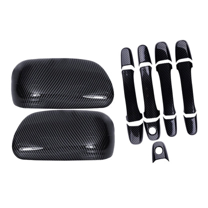 Carbon Fiber Side Mirror & Door Handle Covers for Lexus IS300 (2001-2005)
