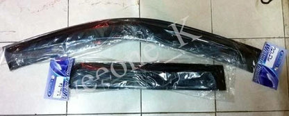 2 x Front Door Wind Shield Air Guards for Chevrolet Holden Colorado (2002-2011)