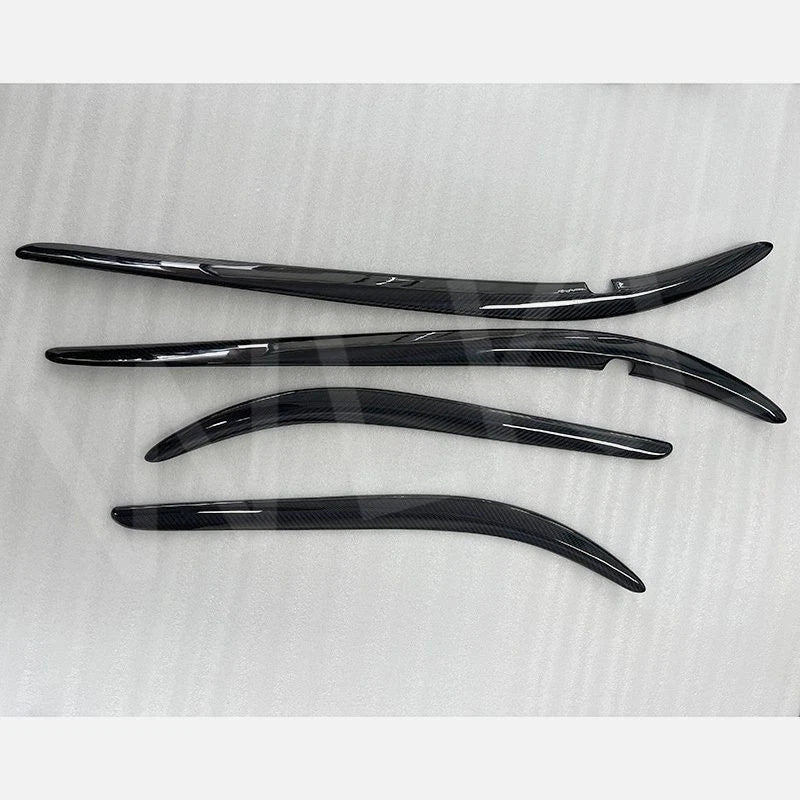 Full Carbon Fiber Inner Door Panel Strip Cover for Maserati GranTurismo GC 08-19