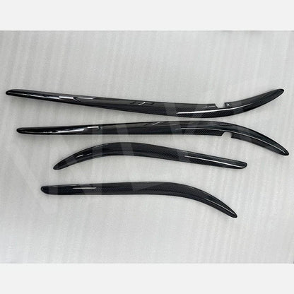 Full Carbon Fiber Inner Door Panel Strip Cover for Maserati GranTurismo GC 08-19
