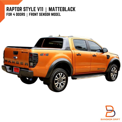Matte Black Fender Flare Arch for Ford Ranger UTE PX3 (2018-2021)