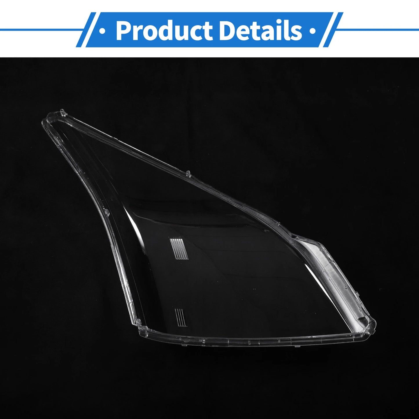 1 x Front Left Headlight Lens Cover for Toyota Prado (2003-2009)