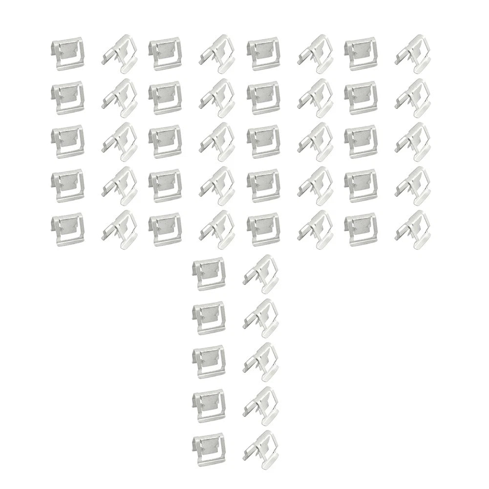 50PCS Dashboard Retainer Clips for Instrument Panel Trim - Universal Fit