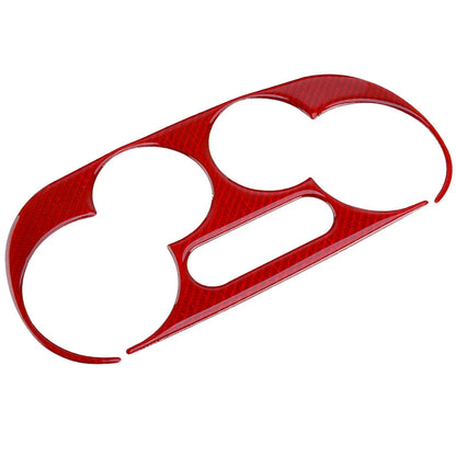 Carbon Fiber Climate Switch Panel Cover for Fiat 500 (2012-2015)