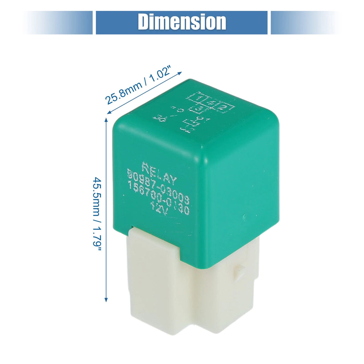 4 Pin Solenoid Relay 12V 40A for Toyota RAV4 (1996)