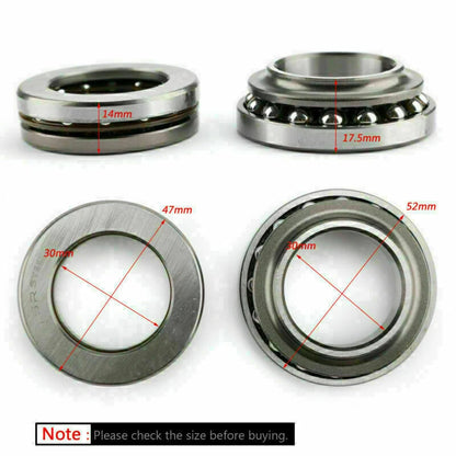 Tapered Roller Bearing Kit for Kawasaki EX250, EX500, Ninja 500 (1988-2007)