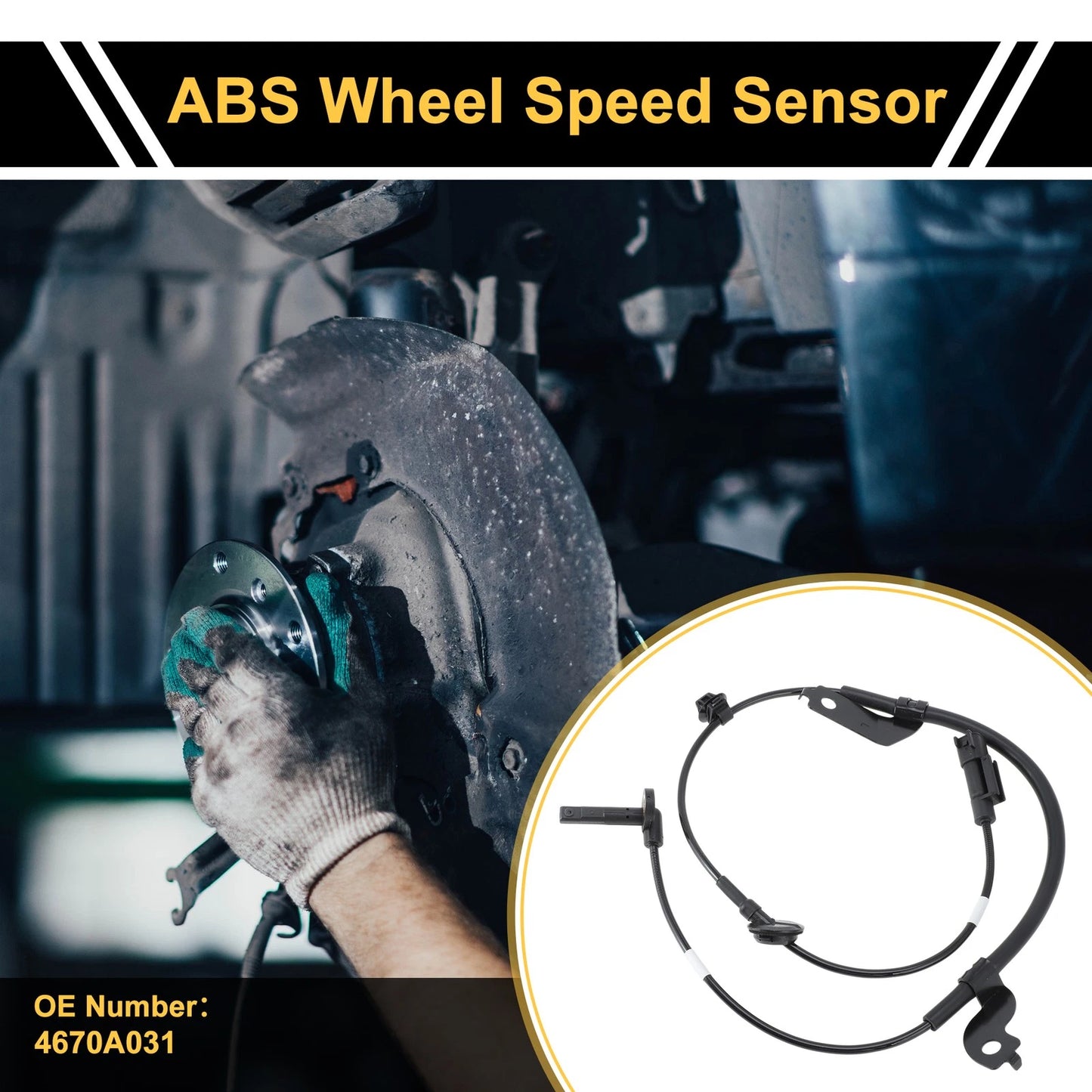 ABS Wheel Speed Sensor for Mitsubishi Outlander (2006-2012)