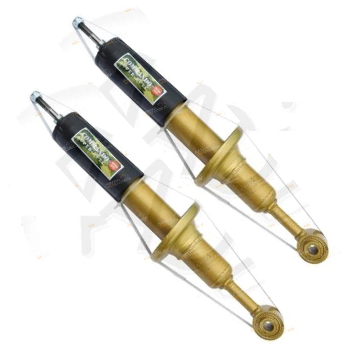 2 x Front Strut Shock Absorbers for Landcruiser UZJ200 VDJ200 (2007–2021)