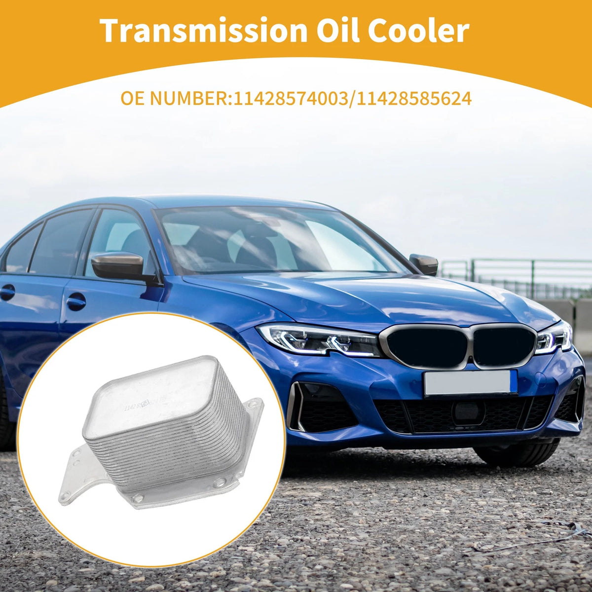 Engine Oil Cooler for BMW 420i (2018-2019) - 1 x Trans Cooler