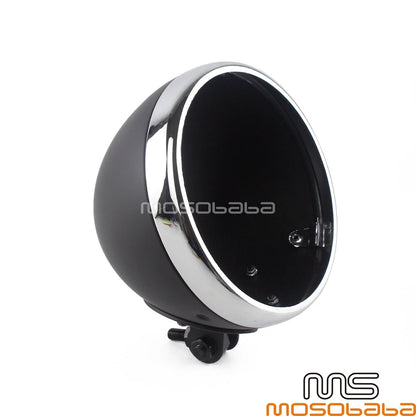 7'' Motorcycle Headlight Lamp Housing Cover for Harley Softail (2000-2011)