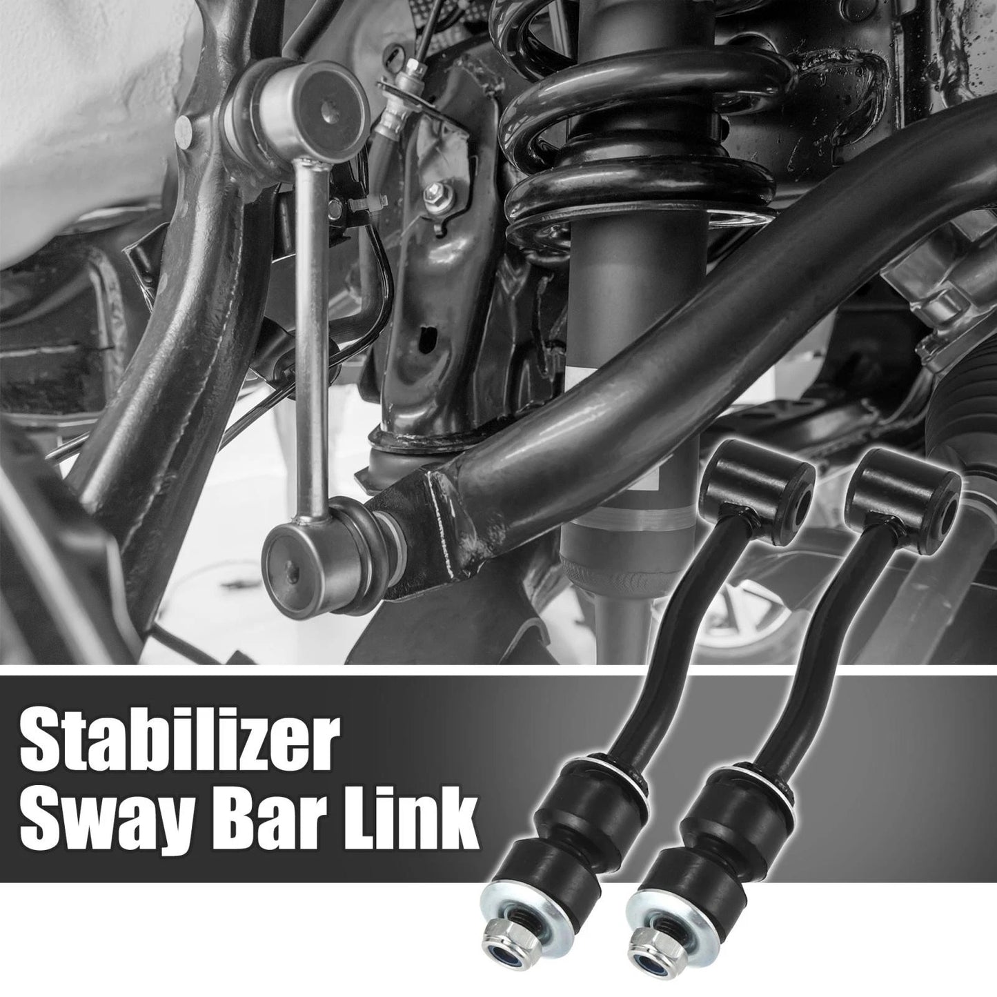 2 x Front Sway Bar Links for Jeep Grand Wagoneer (1974-1993)