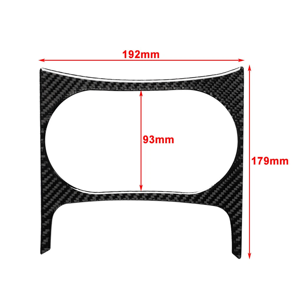 Carbon Fiber Water Cup Holder Trim for Audi Q5 SQ5 (2010-2018)