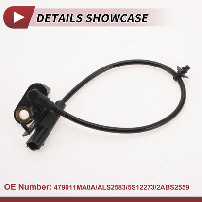 ABS Wheel Speed Sensor for Infiniti EX35 V6 3.5L Sport