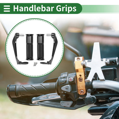 Motorcycle Hand Grips Aluminum Alloy Black for Make Model