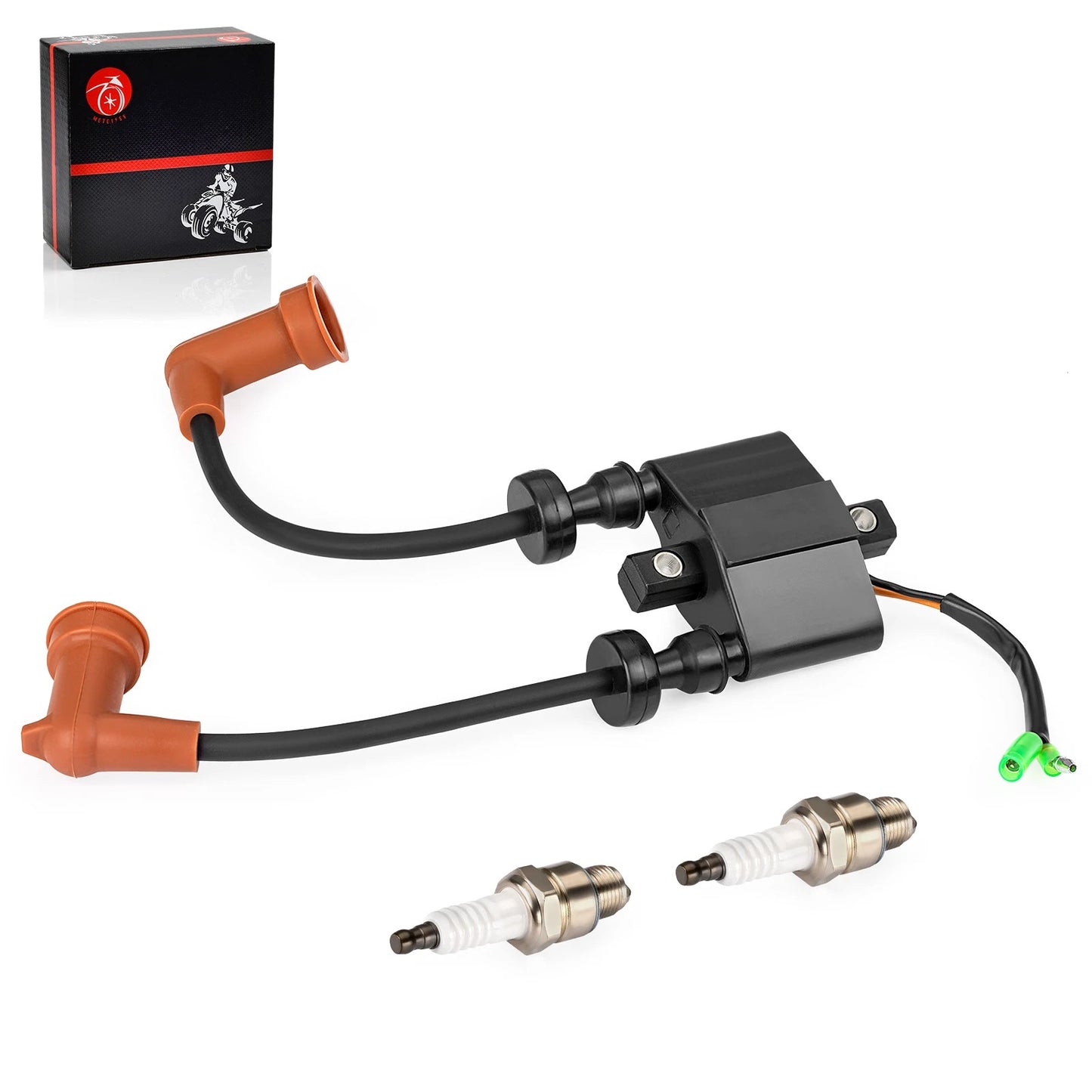 Ignition coil Spark Plug for Yamaha Outboard F15 F20 F25 T25 (2006–2017)