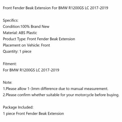 Front Beak Nose for BMW R1200GS (2017-2019) & R1250GS (2018-2021)