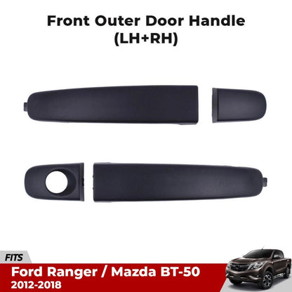 Exterior Door Handle Front L+R Fits Ford Ranger Mazda BT-50 Pickup 2012-18 D06