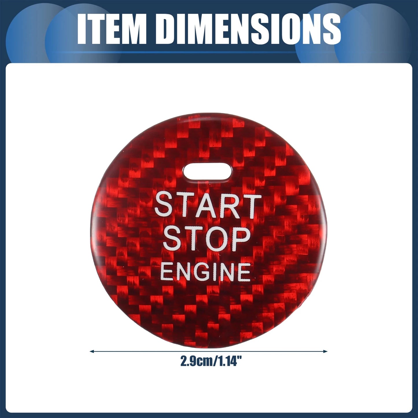 Engine Start Stop Button Cover for Mazda (2014-2023)