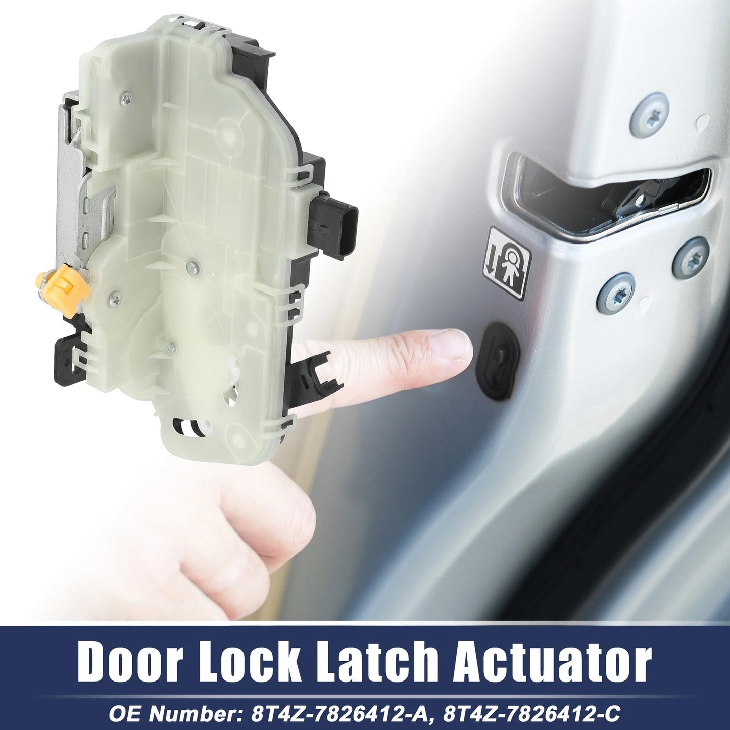 Rear Right Door Lock Latch Actuator for Ford Edge (2015-2023)