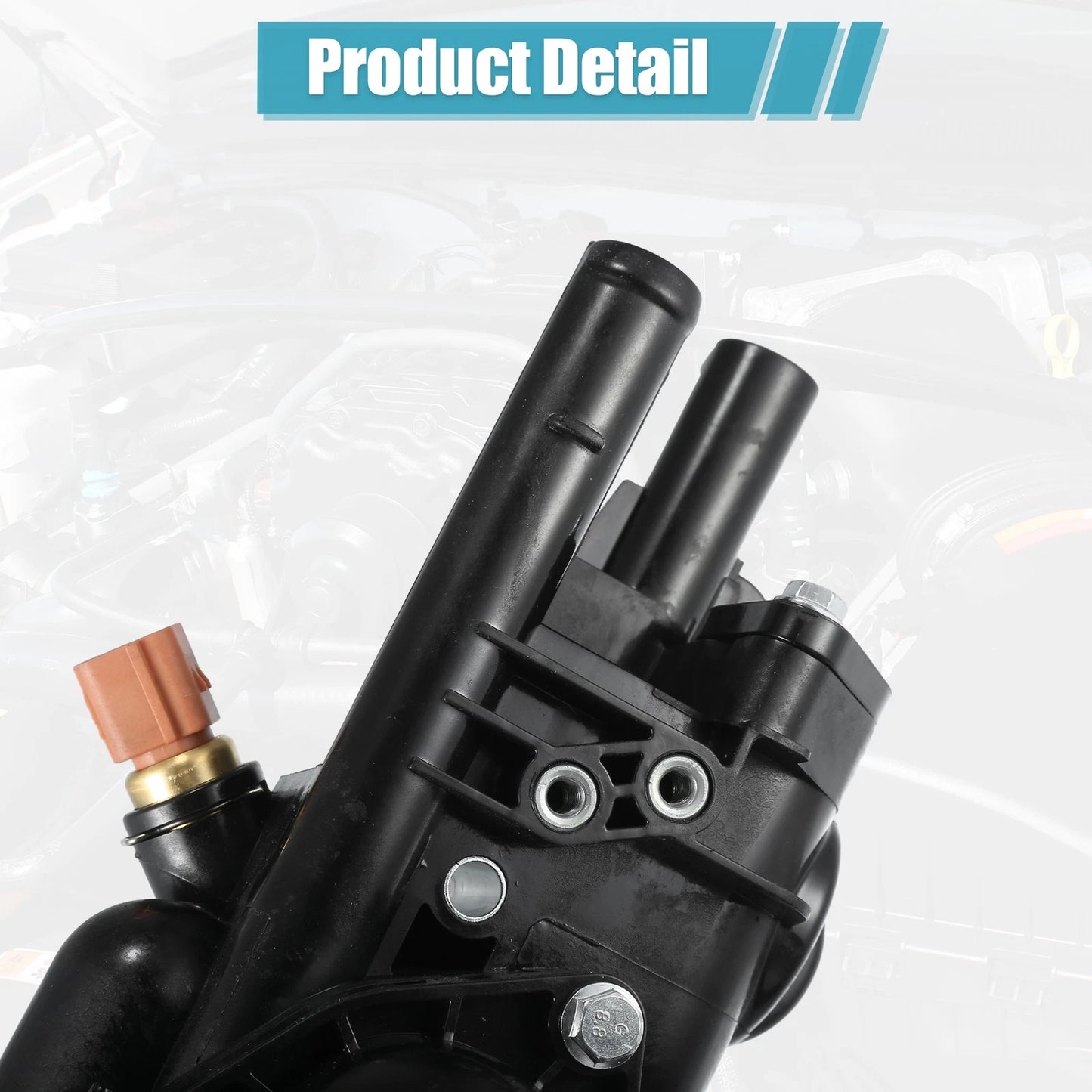 Coolant Thermostat Housing Assembly for Kia Rondo (2007-2012)