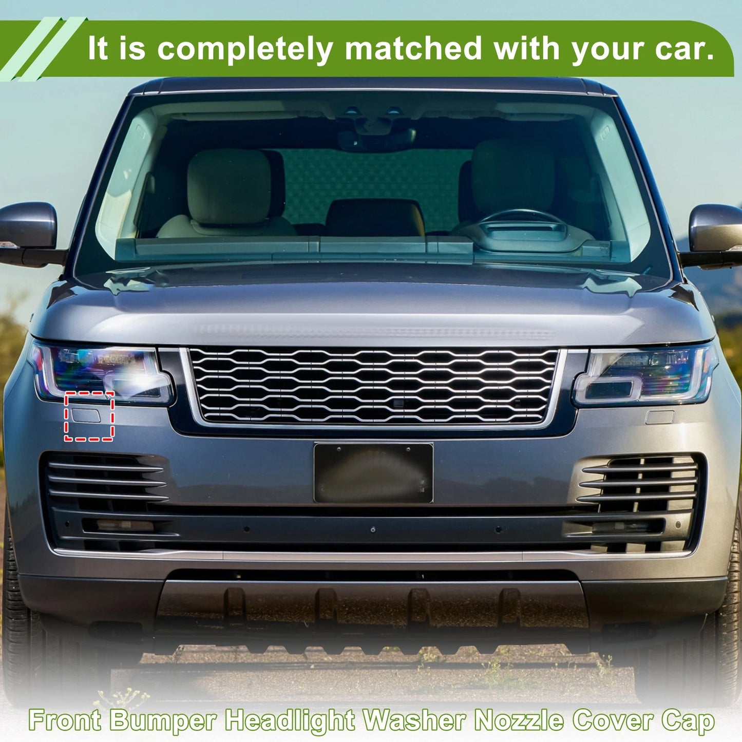 Front Right Washer Nozzle Cover for Land Rover Range Rover (2013-2017)