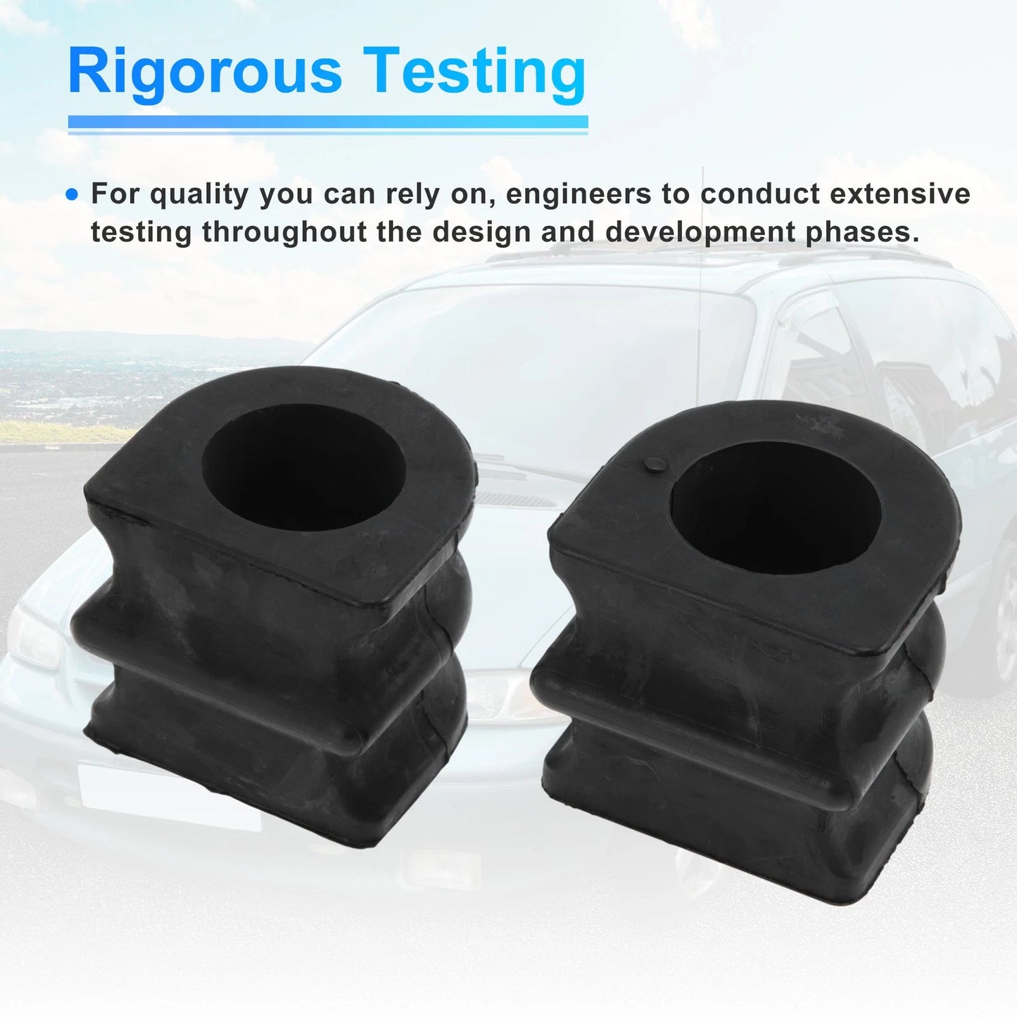 Stabilizer Sway Bar Bushings for Nissan Frontier (2005-2021) Black