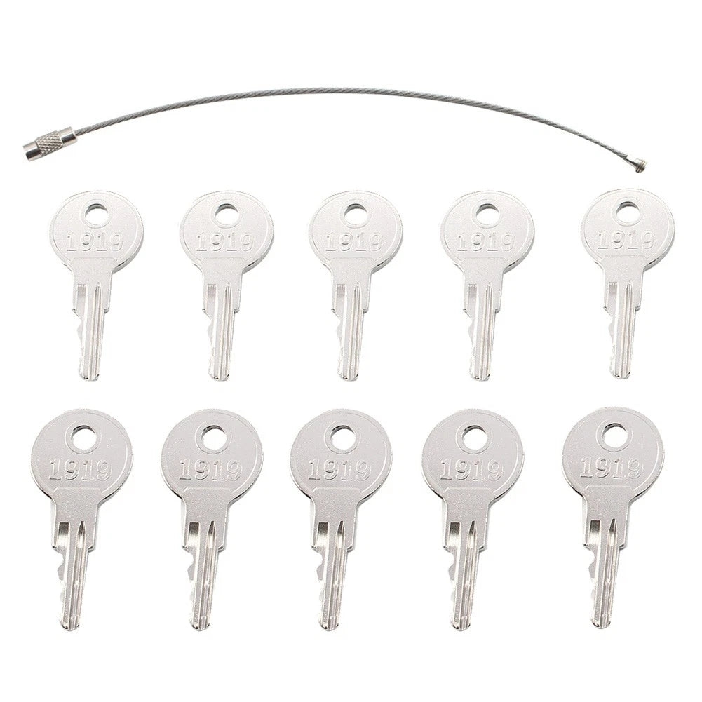 10 Pcs Ignition Key for EZGO Gas & Electric Golf Carts (1982-Up)