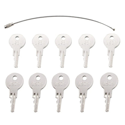 10 Pcs Ignition Key for EZGO Gas & Electric Golf Carts (1982-Up)