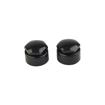 Black Wheel Nut Bolt Cover Cap / Pack of 24x 17MM / for Opel