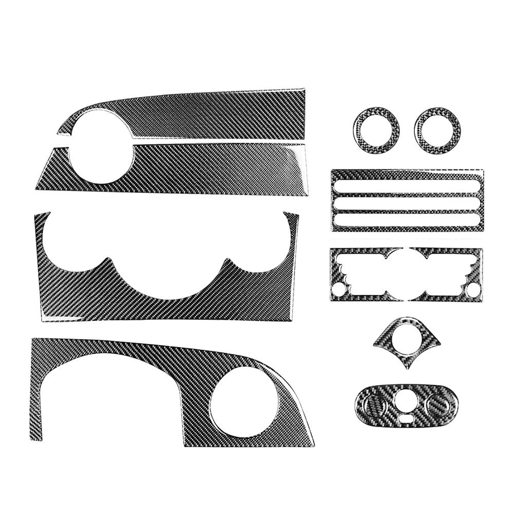 13 Pcs Interior Accessories Trim Kit for BMW Mini Cooper R50 R53 (2005-2006)